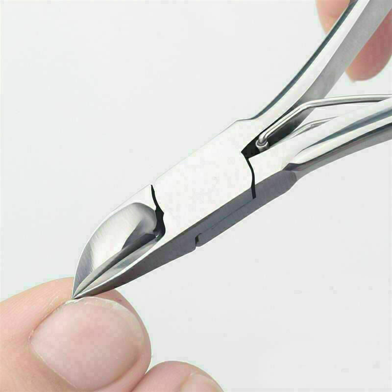 New Stainless Steel Cuticle Nipper Plier Nail Art Clipper Manicure Nice S8E F6O3