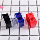 Precision Makeup Cosmetic Pencil Sharpener Eyebrow Lip Liner Eyeliner 2 Holes M!