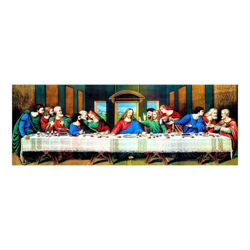 5D DIY Full Drill Diamond Painting The Last Supper Cross Stitch Embroidery