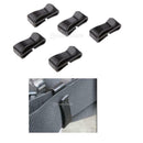 10 Pcs Plastic Buckle  Backpack Webbing Belt Ending