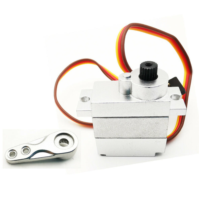 Upgrade Metal For Gear Servo + Metal Arm for MN D90 D91 WPL B1 B14 B16 B24 C14