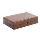 Wooden Fly Fishing Box Portable Double Side Slit Foam Insert Fly Tackle Case h