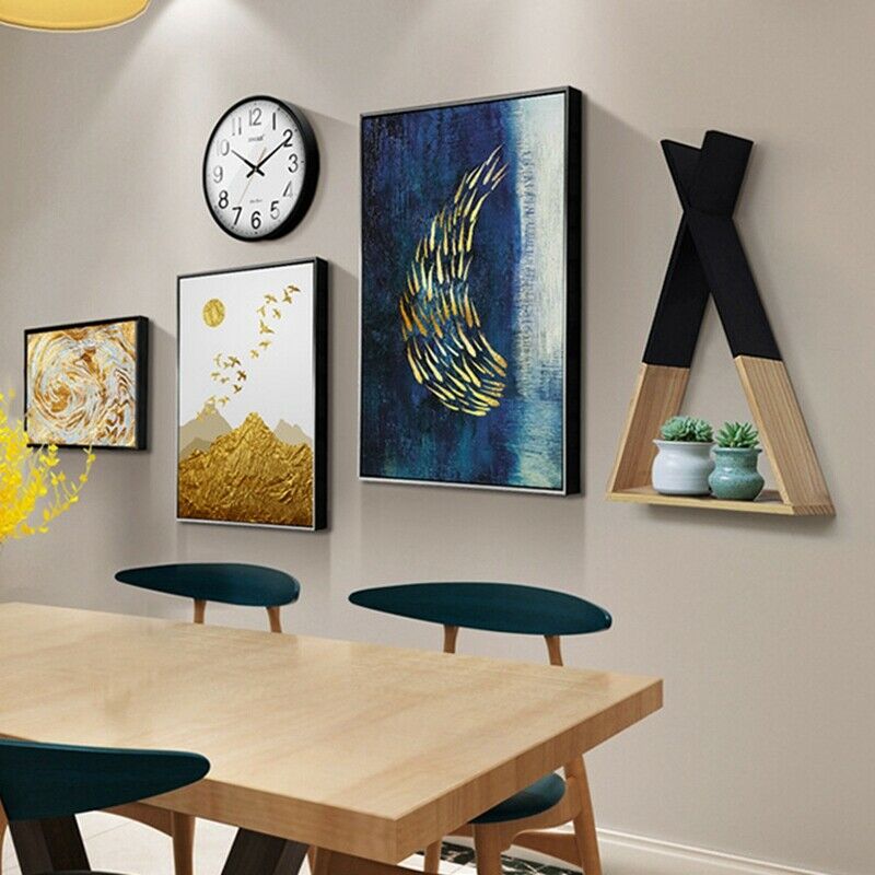 Wooden X Triple-Cornered Shelf Decoration Shelf Creative Home Furnishing Wa U7K2