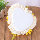 Wedding Ring Pillow,Sunflower Ring Pillow Wedding Heart Ring Box Ring Holde