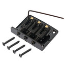 3-String Adjustable Guitar Bridge Tailpiece With 4pcs Screws and Wrench for