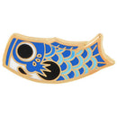 Cartoon Fish Flag Carp Brooch Japanese Koi Soft Enamel Pin Couples Lovers B