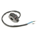 Universal Motorcycle Left Control Switch Button DC 12V for 7/8inch Headlight