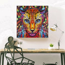 Animal 5D DIY Special Shaped Part Drill Diamond Painting Kit (Tiger R8132)