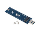 USB 3.0 to M.2 B NGFF SATA SSD Converter Adapter Card Smart Flash DiskSEAU