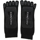 Xianzuxiu Yoga Socks Sport Fitness Socks Fashion Five Toe socks Pure black