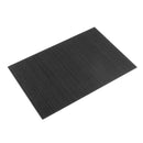 Black Glossy Surface Carbon Fiber Board High Strength 7.87"X11.81"X0.02"