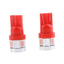 2pcs T10 6-SMD 5630 LED Bulb Wedge Light for Car Motorcycle Boat Pink