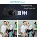 1080p Full HD Webcam Video USB Web Camera w/ Microphone For PC Laptop Desktop
