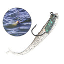 New 1pc 70mm 6g Sinking Lead Jig Head Fishing Lures Fish Bait Tackle Hook