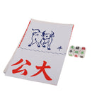 6 Pieces Chinese Zodiac Astrological Dice for Constellation Divination Game