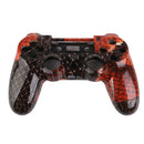 Red Dragon Controller Shell Housing Case Cover Buttons Parts for Sony PS4