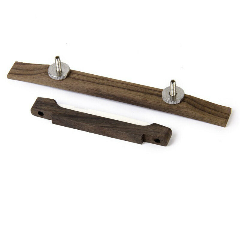 Guitar bridge with bone saddle Jazz guitar for tree color