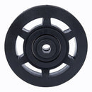 97mm Wearproof ABS Bearing Pulley Wheel Wire Rope Cable Lift Gym Equipment  G1V3