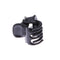 100pcs/Bag Black Hair Clips Clipper Clamp For Women Ladies Plastic 6 Claws