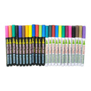Double Line Outline Pens, 24 Colors Double Line Pen for Art Drawing Greeting