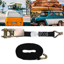 1 inch x 12 feet Ratchet Strap Surfboard Kayak Roof Rack Tie Down w/ Hooks