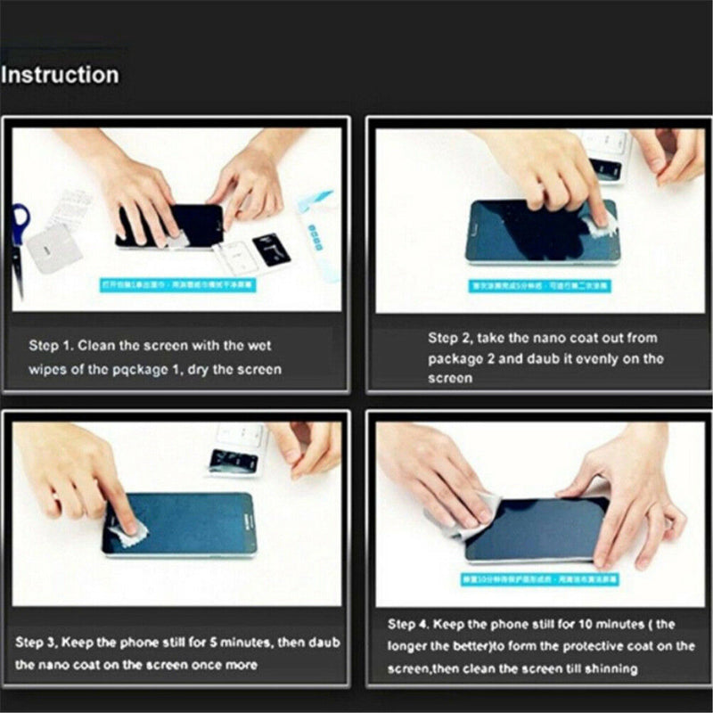 Phone Nano-Liquid Invisible Screen Protector Film Universal Touch LCD Shield ME