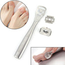 Pedicure Callus Shaver Foot Hard Tough Skin Corn Remover-Cutter Razor&10BladegWK