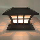 LED Solar Garden Pillar Lamp Waterproof Courtyard Porch Yard Lawn Column Light
