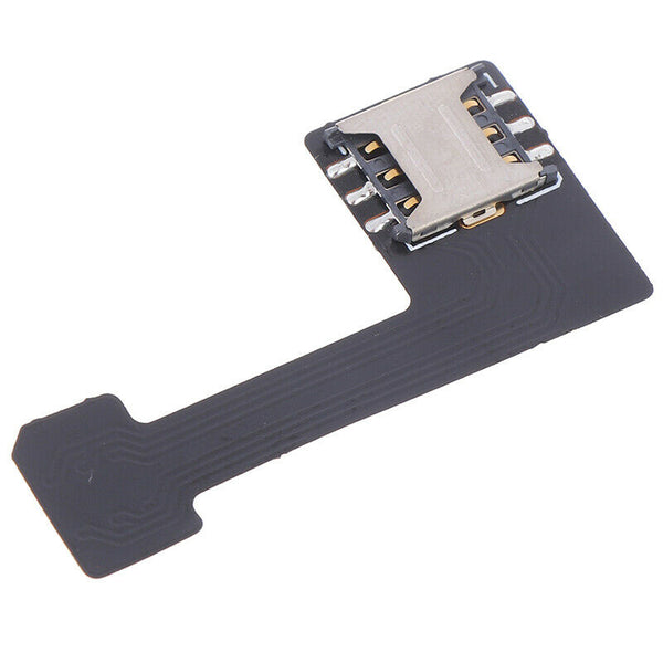 1Pc Black Dual SIM SIM Phone Adapter for Android Cellphone Memory Card Convertlj