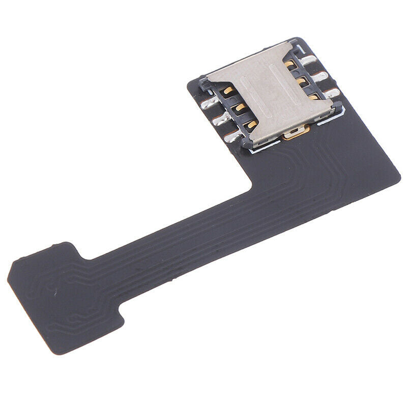 1Pc Black Dual SIM SIM Phone Adapter for Android Cellphone Memory Card Convertlj