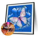 Full Round Drill Diamond Painting DIY Butterfly Rhinestone Picture (A1015)