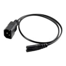 New C14 Male to C7 Female Power Cord 6.56ft Replacement UPS Server Kit