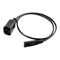 New C14 Male to C7 Female Power Cord 6.56ft Replacement UPS Server Kit