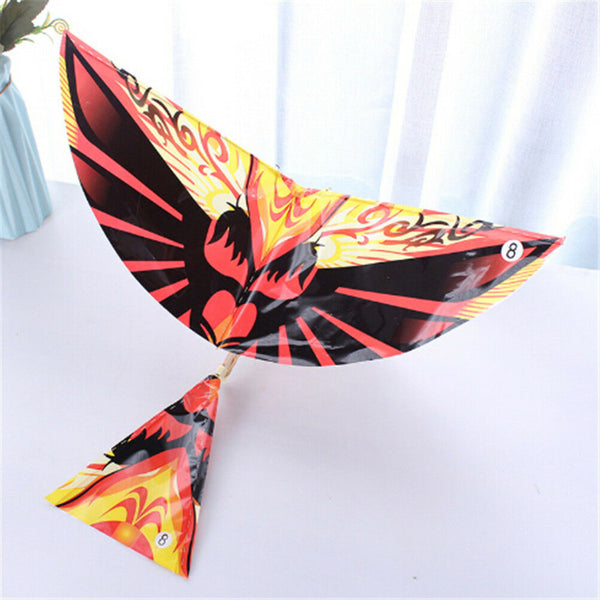 Rubber Band Power Handmade Birds Models Science Kite Toys Kids Assembly Gift M&O