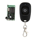 DC 12V 433MHz Wireless Switch Mini 1 Channel Relay Receiver + RF Remote (D)
