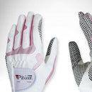 Women Golf Gloves Breathable Pink Glove Clip on Mini Stroke Counter Scorer