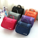 Purple Vanity Women Men Toilet Toiletry Kit Cosmetic Makeup Make Up Bag Cas