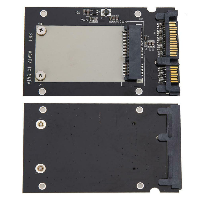 mSATA SSD to 2.5in SATA Convertor Adapter Card Computer Transition Card