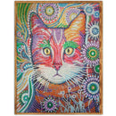 5D DIY Special Shaped Diamond Painting Cross Stitch Wall Art (Cat02)