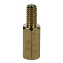 50 Pcs Brass Screw Thread PCB Stand-off Spacer M3 Male x M3 Female 6mm