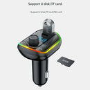 T829 18W Wireless Handsfree Car Bluetooth Adapter PD Charger FM MP3 Audio Player