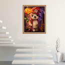 Halloween Pumpkin Dog 5D Full Drill Diamond Painting DIY Craft Needlework