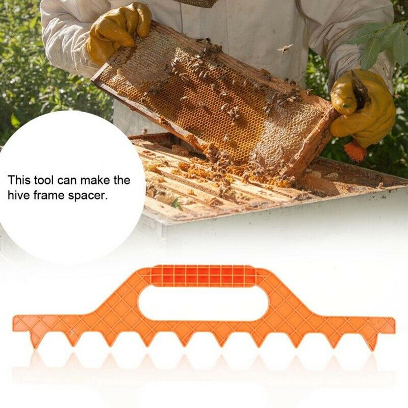 9 Frame Hive Spacer Bee Hive Frame Spacing Tool Beekeeping Equipment Plasti