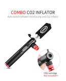 Cxwxc Mini Portable Bike Pump Valve Adapter Co2 Inflator Hand Pump Ball Air Y4H3