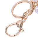 Synthetic Leather Tassel Keychain Car Key Chain Ornaments Bag Charm Gray