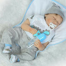 22-23 Inch Dinosaur Print Romper Clothes Set