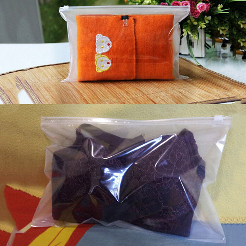 Clear Transparent Plastic PVC Travel Cosmetic Make Up Toiletry Zipper Bag New TO