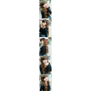 Light Brown Width 25cm  Long Curl Wavy Clip-on Sexy Stylish Hair Extension
