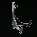 20 Piece Coin Plate Display Easel Stand Photo Shelf Portable Garden Show