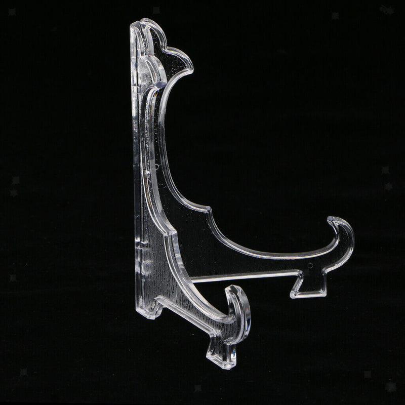 20 Piece Coin Plate Display Easel Stand Photo Shelf Portable Garden Show